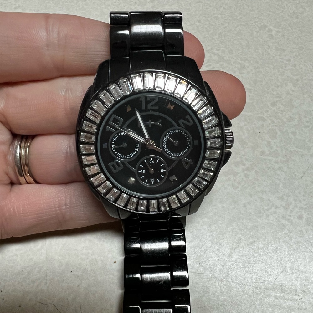Heidi Klum watch with crystals